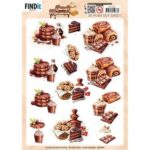 3D Pushout Sheet - Berries Beauties - Sweet Moments - Sugar Treats