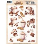 3D Cutting Sheet - Berries Beauties - Sweet Moments - Cookie Delights