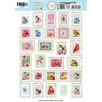 Berries Beauties - Whispers of Nature - Push Out Postage Stamp