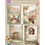 Creatief Art My Happy Little Garden Kaarten pakket