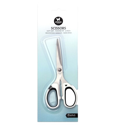 StudioLight Scissors Soft grip, pointed tip, 6 Inch Essentials Tools nr. 02