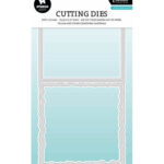 StudioLight Cutting Die Torn Edge Cardshape square Essentials nr. 1084