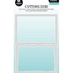StudioLight Cutting Die Torn Edge Cardshape rectangle Essentials nr. 1085