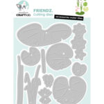 StudioLight Craftlab Cutting die Waterlelies Friendz nr. 1083