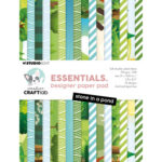 StudioLight Craftlab  Design Paper pad Stone in a pond Essentials nr. 428