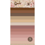 StudioLight Uni Paper Pad 12 colors Teddy's Tea Time nr. 423