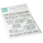 Marianne Design Clear Stamp, Spring is in the air by Marleen
