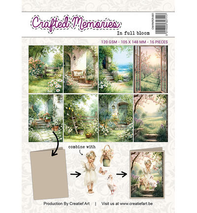 Creatief Art  PP Collagepapier,  In Full Bloom