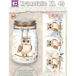 Creatief Art  Krimpfolie Fles/pot, tot 9.5cm, nr. 40