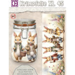 Creatief Art Krimpfolie Fles/pot, tot 9.5cm, nr. 45