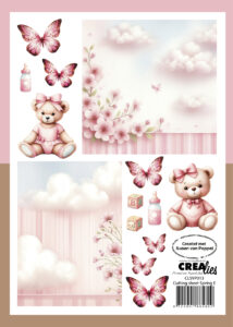 Crealies Knipvel Lente E (per vel)