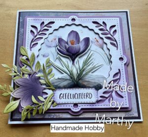 Workshoppakket live 9 Februari 2026 "Crocus Gefeliciteerd"