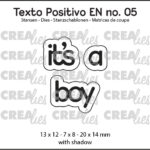 Crealies  - it's a boy