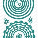 Carlijn Design Snijmallen Cirkels Geschulpt (CDSN-0350)