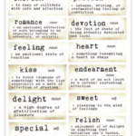 Art Journal Stickers 6x12' Words Love (MT-ART-S04)