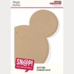 SN@P! Mini Chipboard Album Mouse Ear (13325)