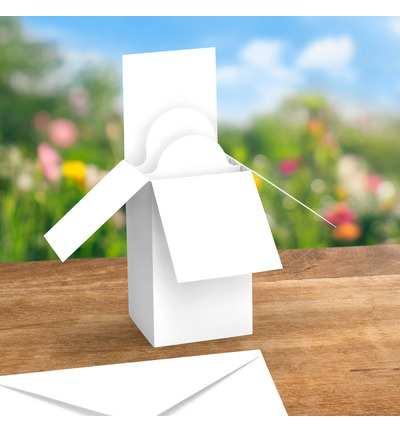 White Pop Up Box Cards & Envelopes – Katy Sue