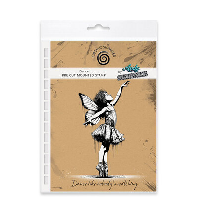 Andy Skinner Pre Cut Rubber Stamp Set, Dance