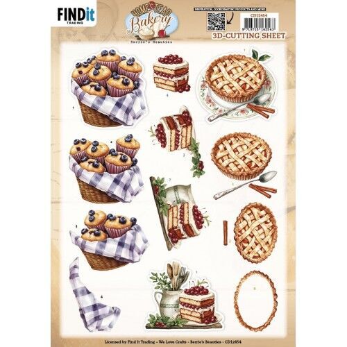 3D Cutting Sheet – Berries Beauties – Homestead Bakery – Bake Bites