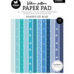 Studiolight Vellum Paper Pad Spring blue print Essentials nr. 450