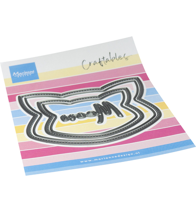 Marianne Design – Craftable, Cat Frame CR1732