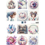 Marianne Design - Knipvel A4, Magical Mini's by Fairybells FB2510