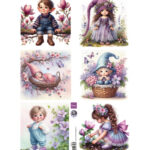 Marianne Design - Knipvel A4, Magical Garden by Fairybells FB2511