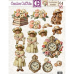 Creatief Art 3D Doordrukvel, Victorian Dreams 04