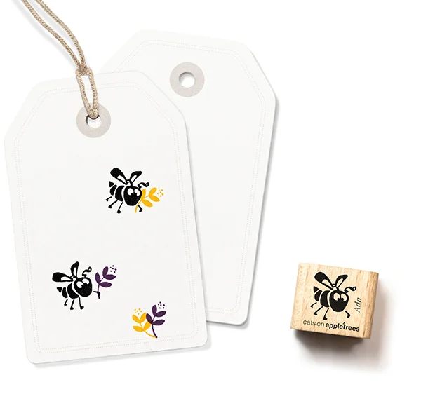 Cats on Appletrees – Mini Stamp Ada, the Bee