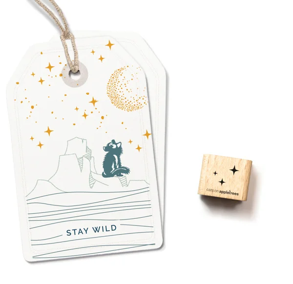 Cats on Appletrees – Mini Stamp Star Cloud 2