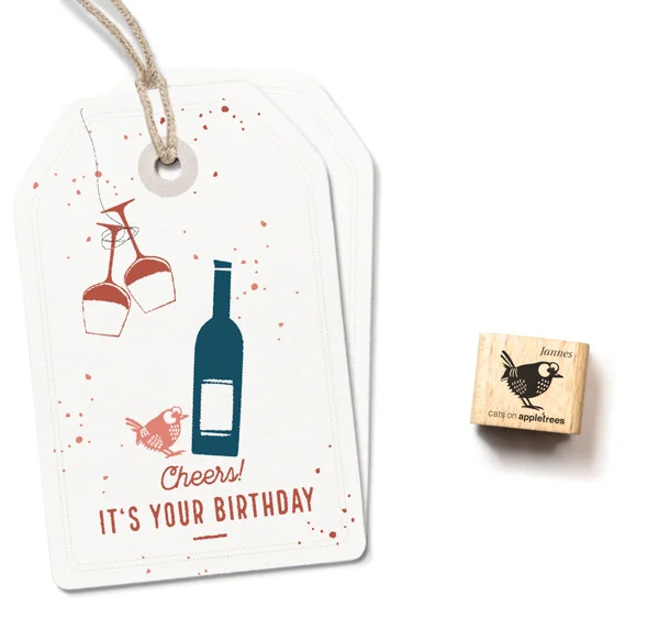 Cats on Appletrees – Mini Stamp Wren Jannes