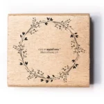 Cats on Appletrees - Stamp Flower Wreath 10
