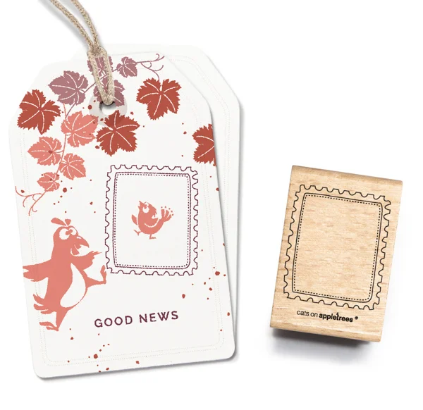 Cats on Appletrees – Stamp Stamp Frame (E )