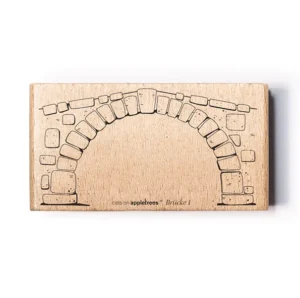 Cats on Appletrees -Stamp bridge 1 flat (J)