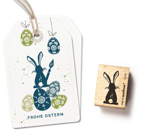 Cats on Appletrees – Stamp Rabbit Pelle (D)