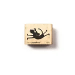 Cats on Appletrees -Stamp Dog Loke Jumping 9 (D)