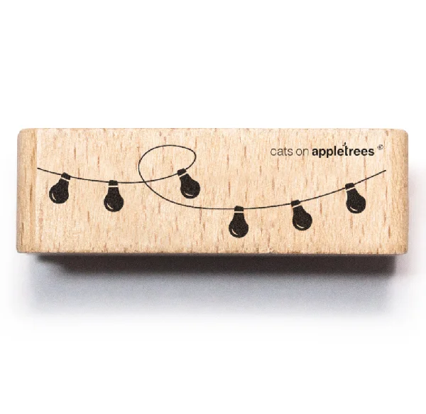 Cats on Appletrees – Stamp Fairy Lights (E)
