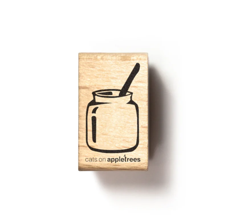 Cats on Appletrees – Stamp Jam Jar (B)