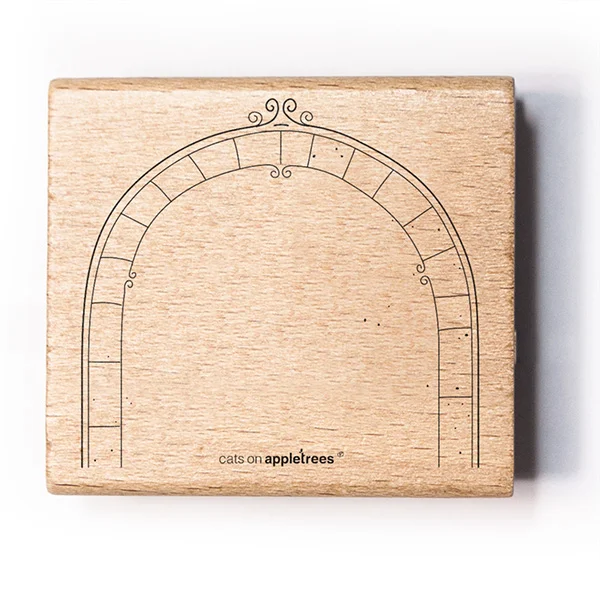 Cats on Appletrees -Stamp Trellis Arch, Rose Arch (J)