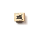 Cats on Appletrees -Stamp Running Chicken Cosima (B)