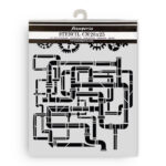 Stamperia - Gardens of Time - Cut laser stencil for Art and Craft - Tubes