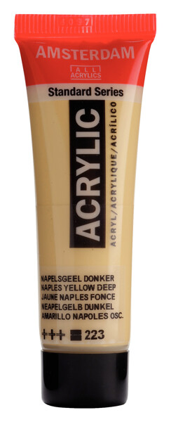 Amsterdam Standard Series Acrylverf Tube 20 ml Napelsgeel Donker 223