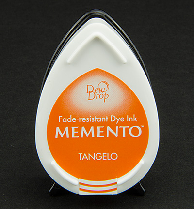 Memento Dew Drop Inkpad-Tangelo