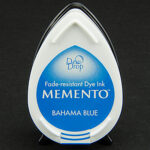 Memento Dew Drop Inkpad-Bahama Blue