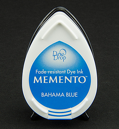 Memento Dew Drop Inkpad-Bahama Blue