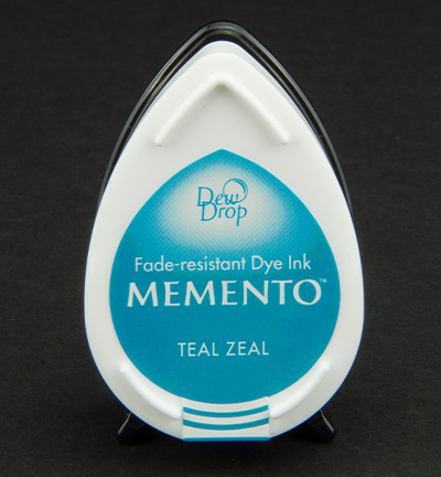 Memento Dew Drop Inkpad-Teal Zeal