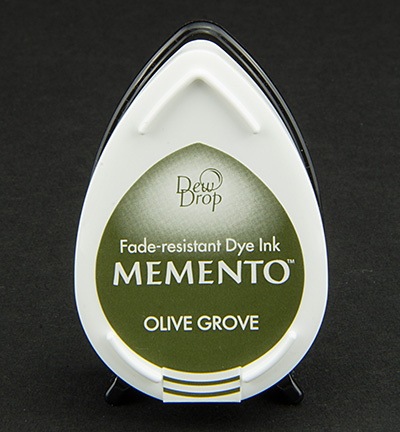 Memento Dew Drop Inkpad-Olive Grove