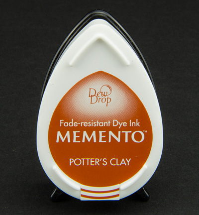 Memento Dew Drop Inkpad-Potters Clay