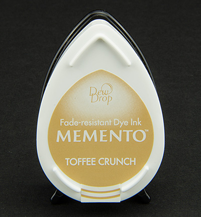 Memento Dew Drop Inkpad-Toffee Crunch