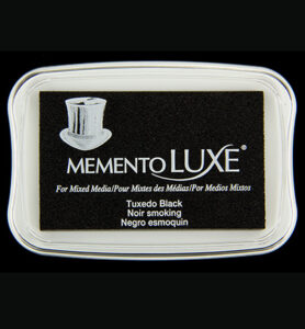 Memento Luxe inkpad, groot Tuxedo Black